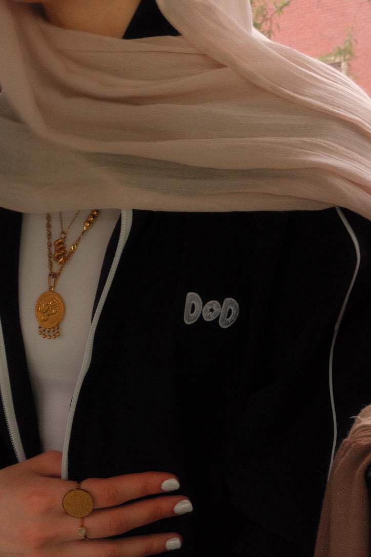Sports Black Track Jacket