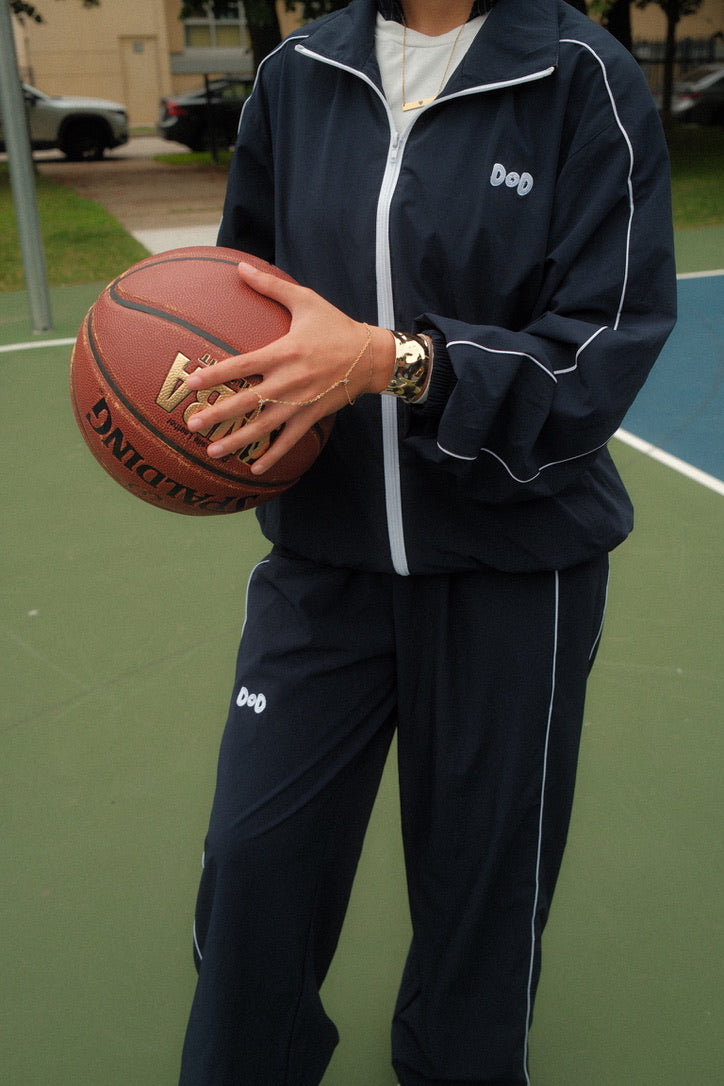 Navy Blue Track Jacket