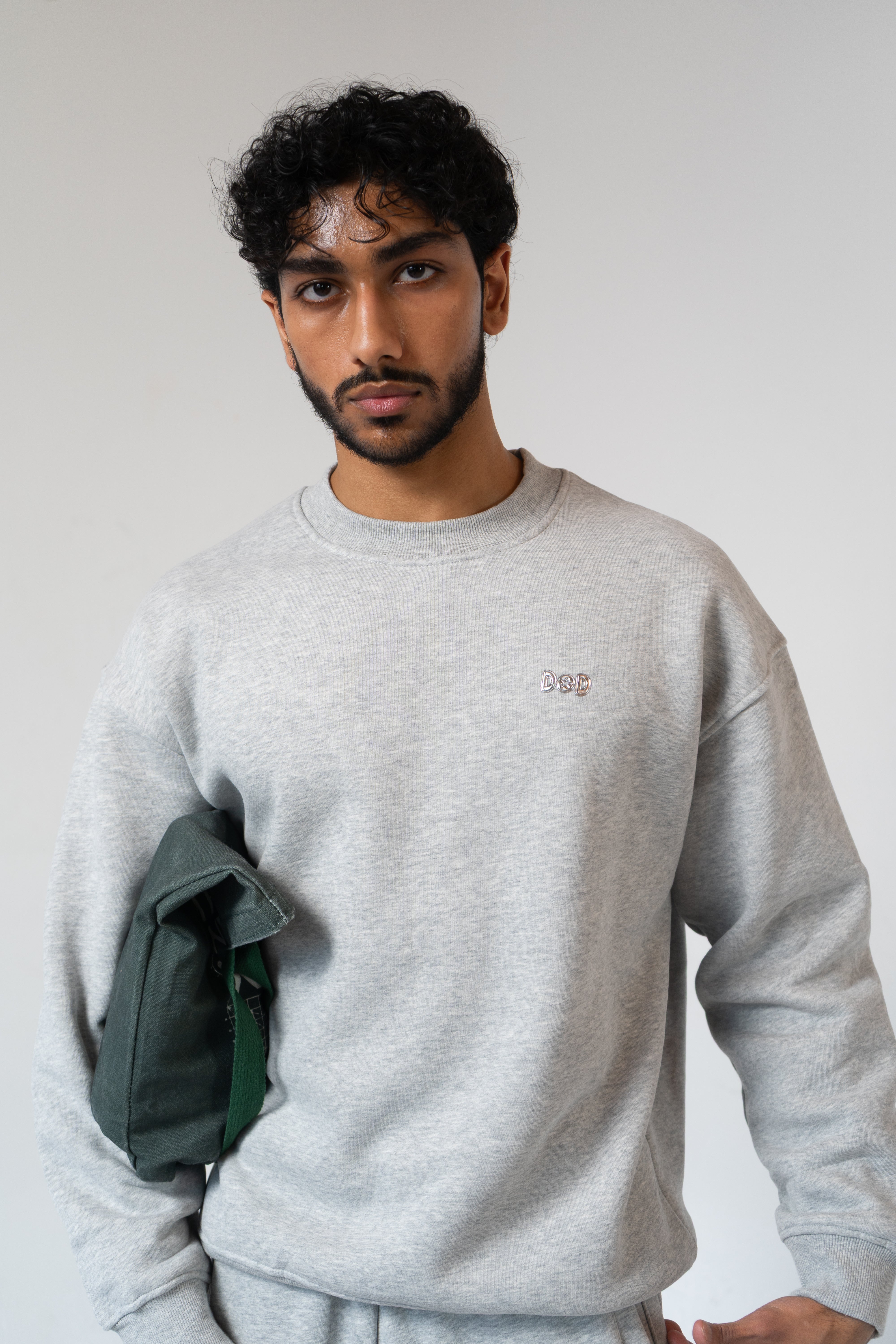 Stone Gray Crewneck