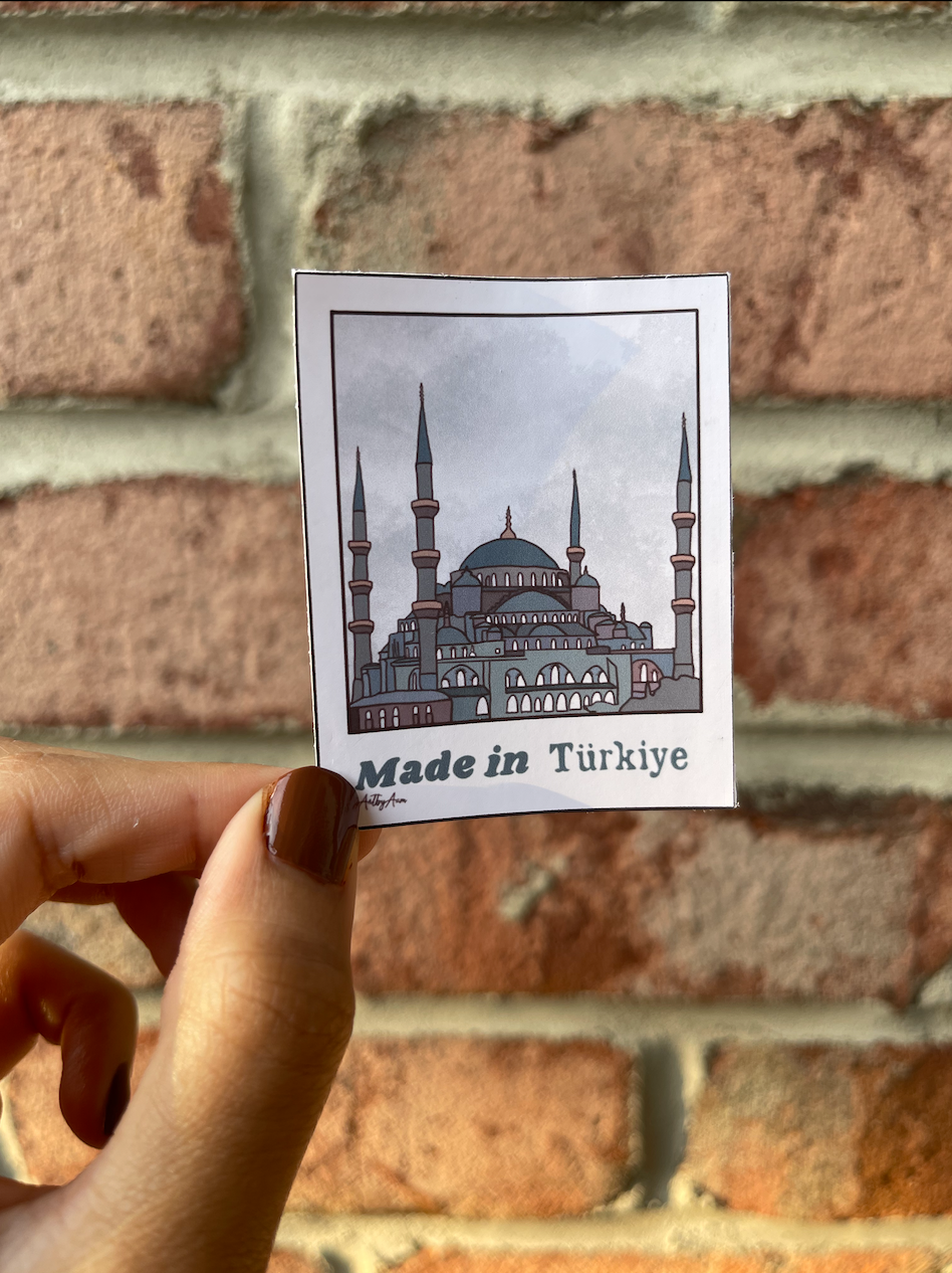 Made in Turkey Sticker